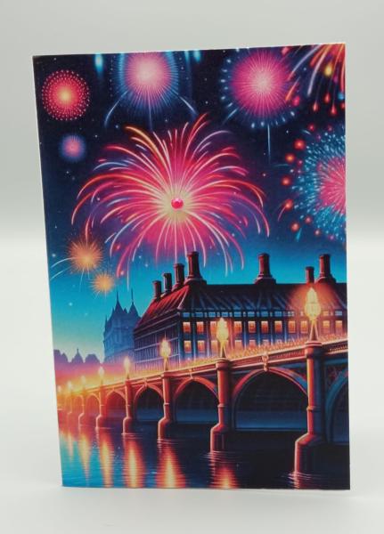 Lichterfest über der Brücke
